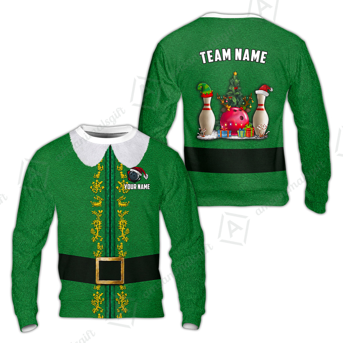 Sweatshirt||Green