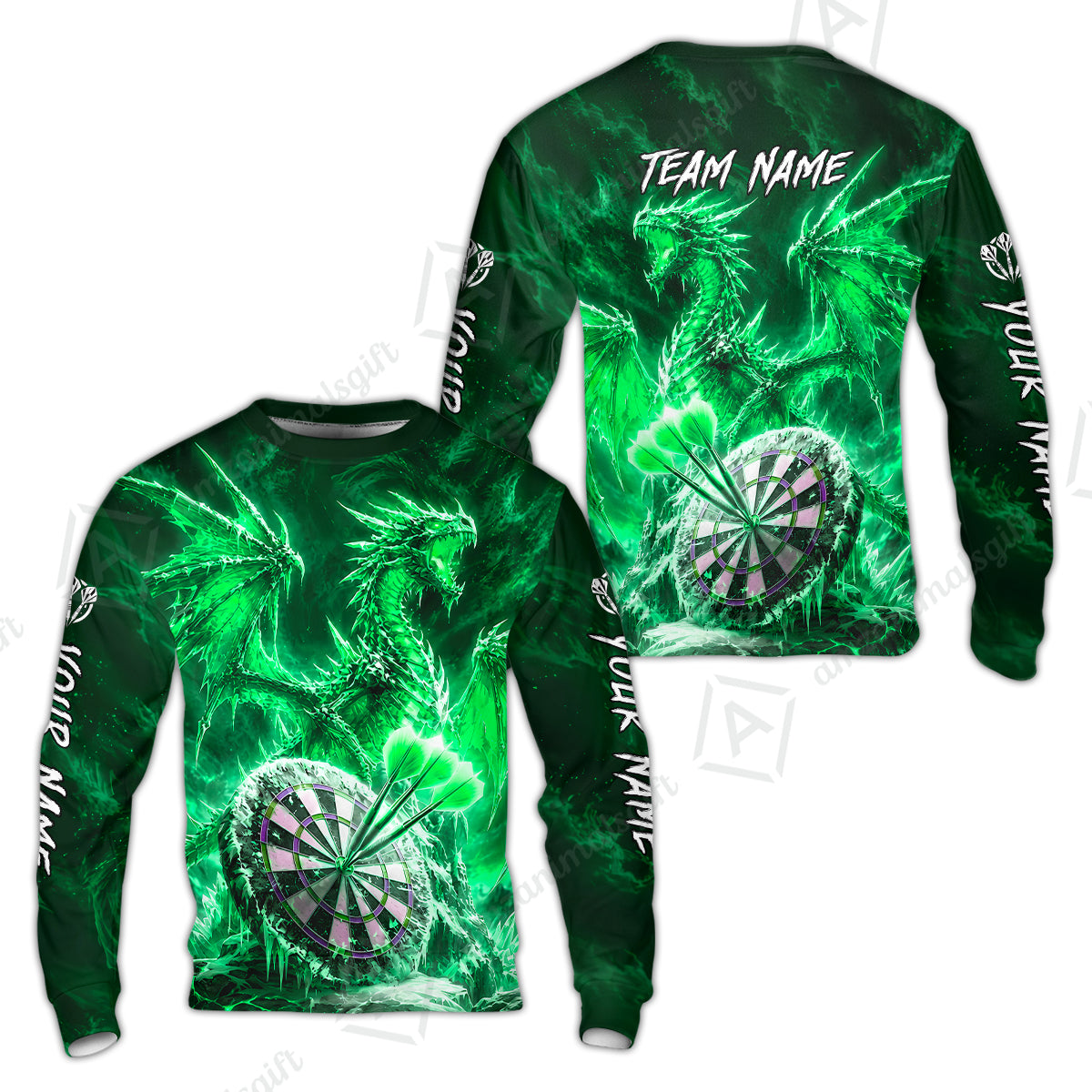 Sweatshirt||Green