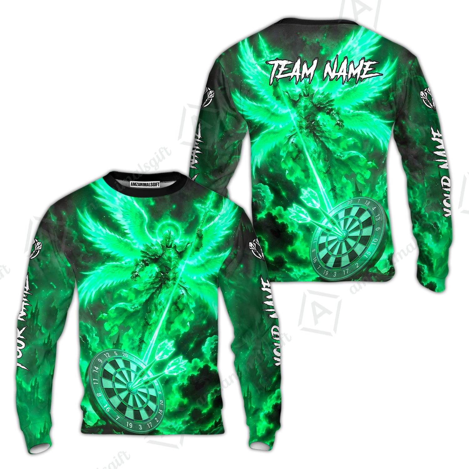 Sweatshirt||Green