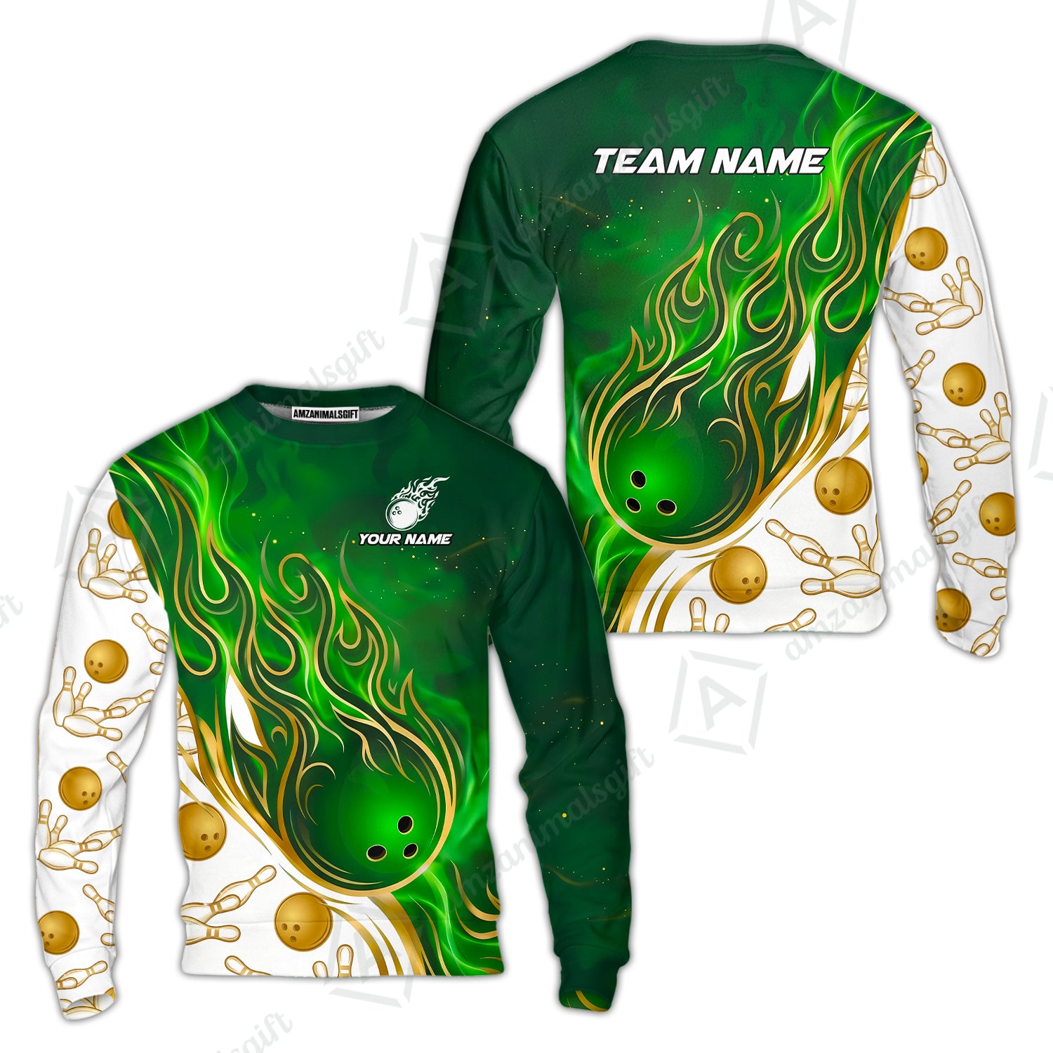 Sweatshirt||Green