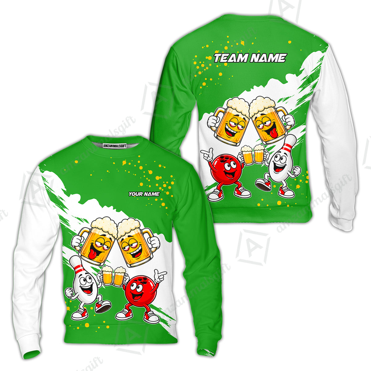 Sweatshirt||Green
