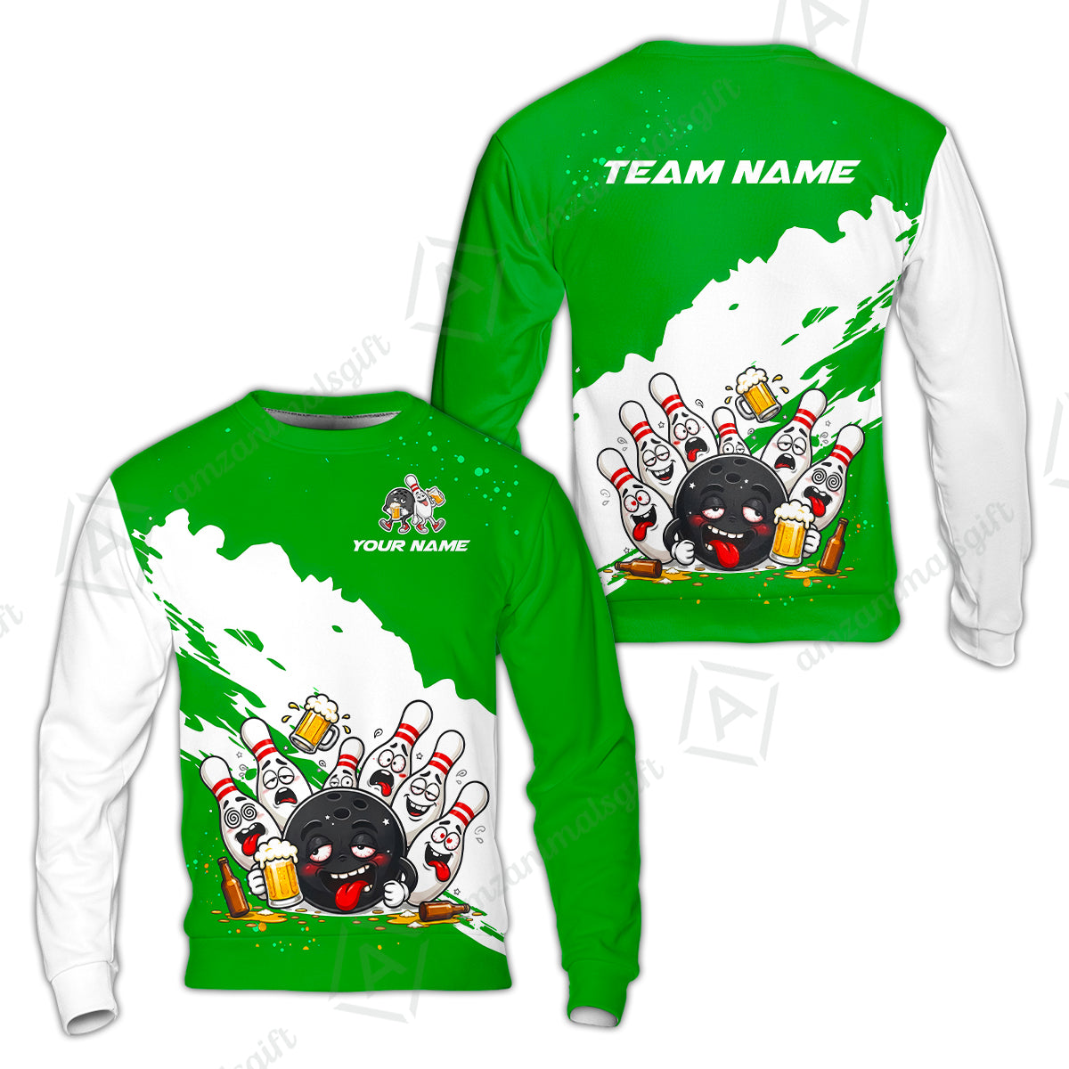 Sweatshirt||Green