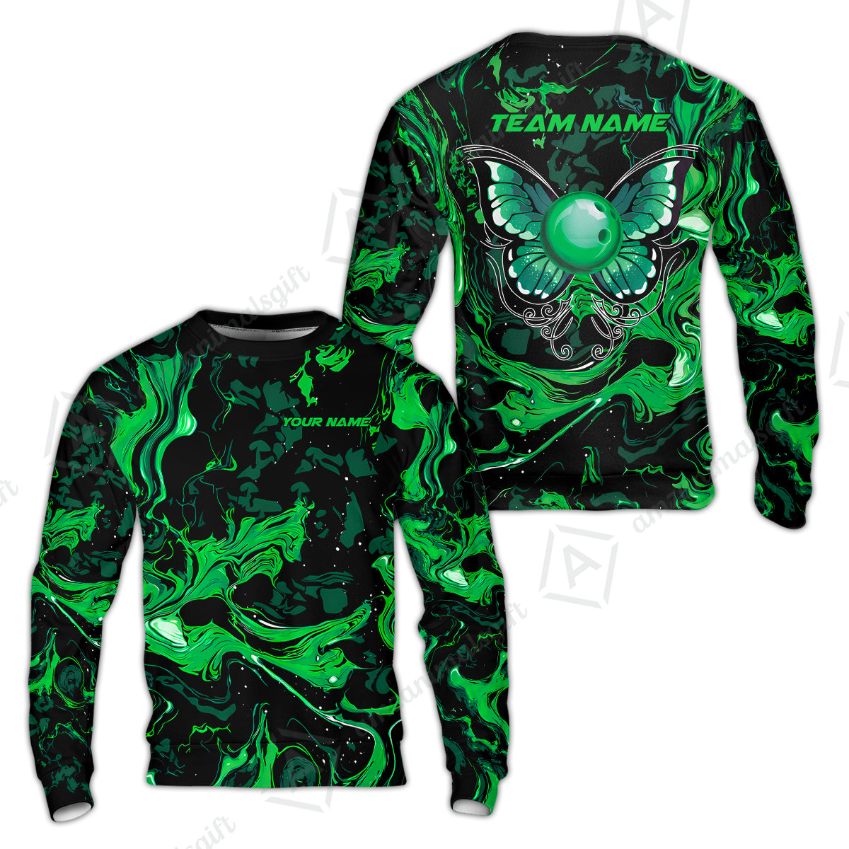 Sweatshirt||Green