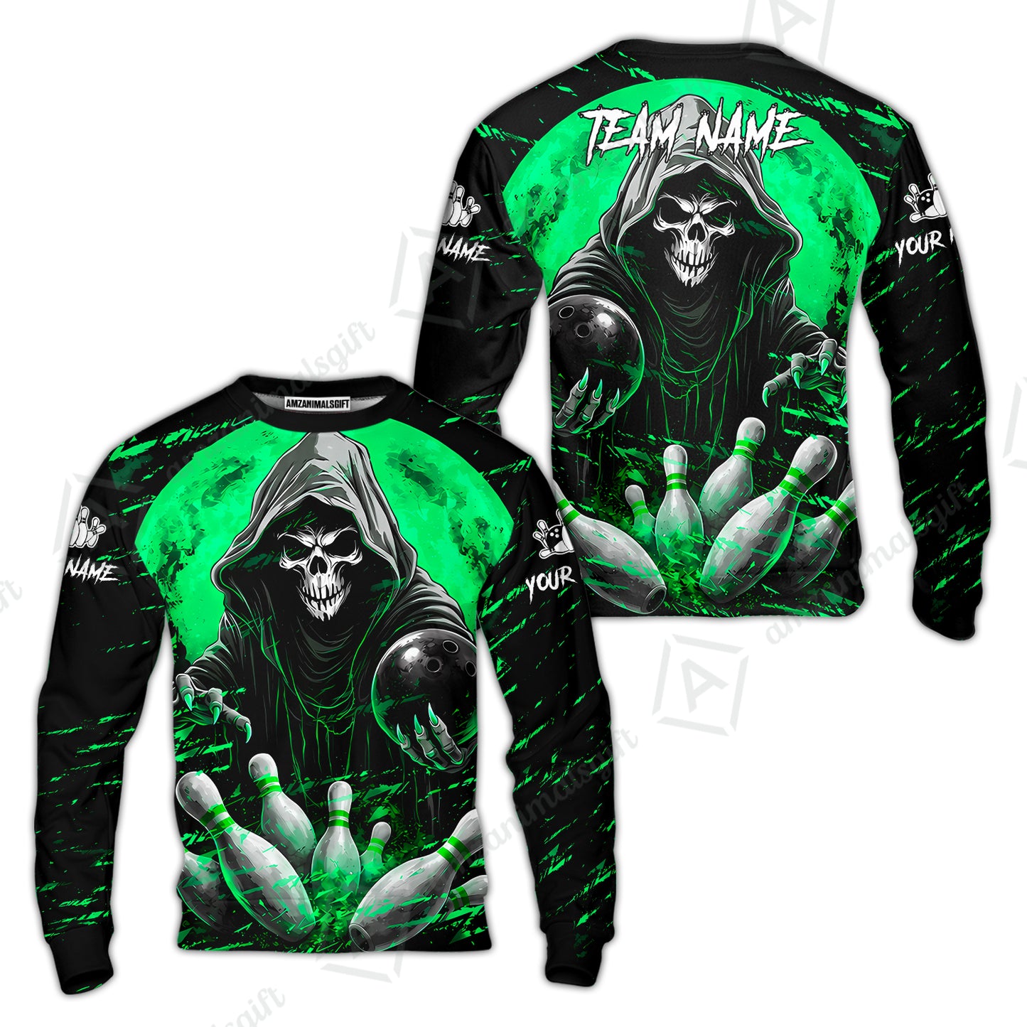 Sweatshirt||Green