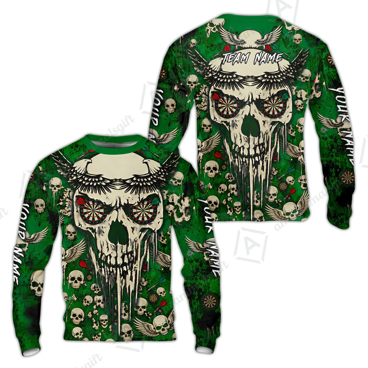 Sweatshirt||Green