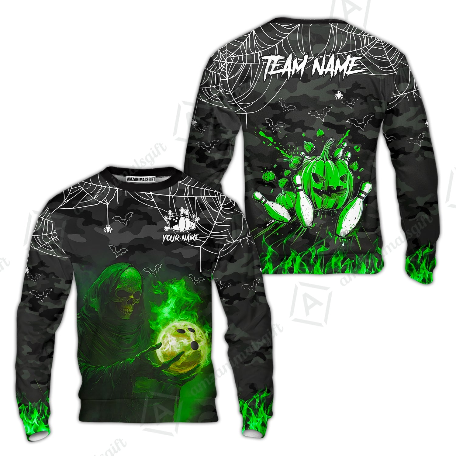 Sweatshirt||Green