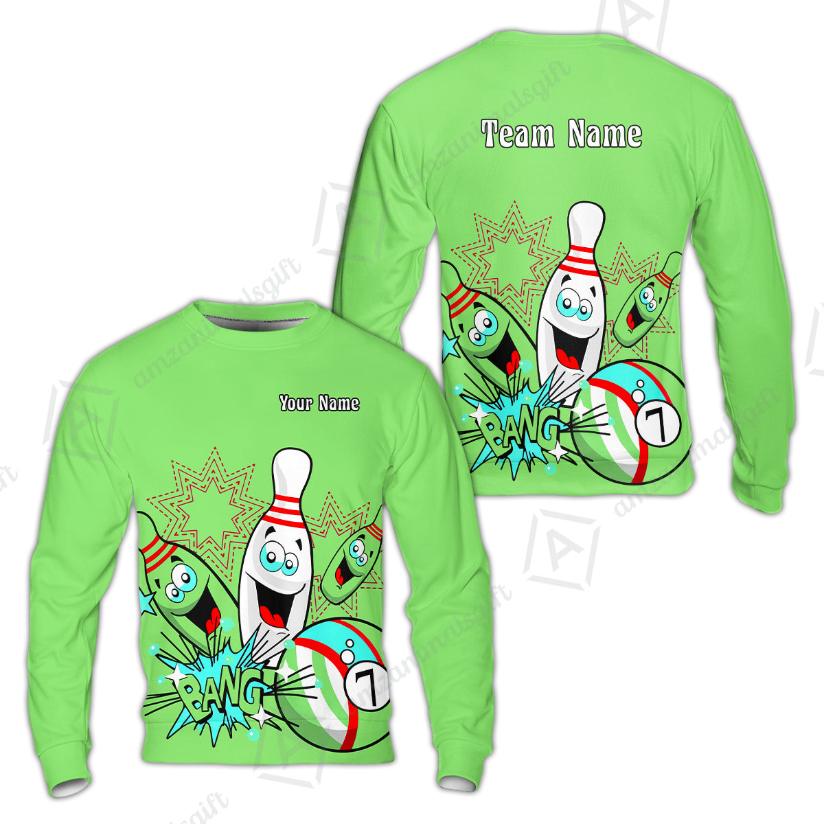 Sweatshirt||Green