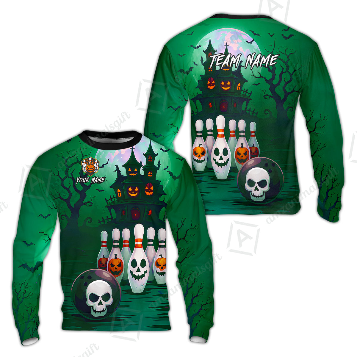 Sweatshirt||Green