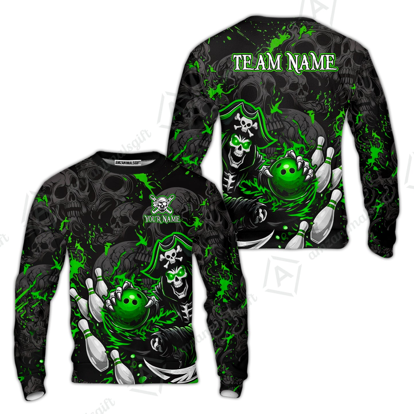 Sweatshirt||Green