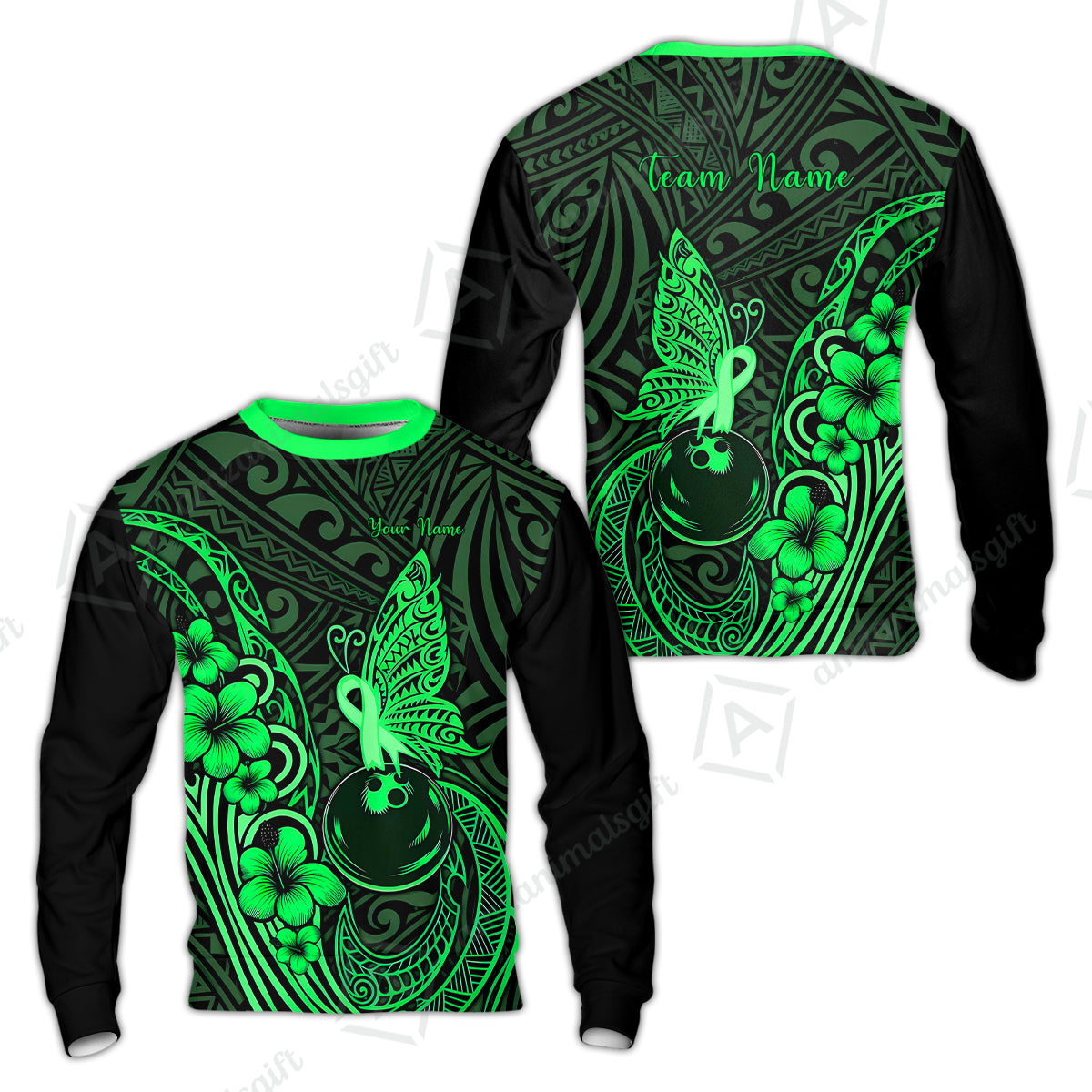 Sweatshirt||Green