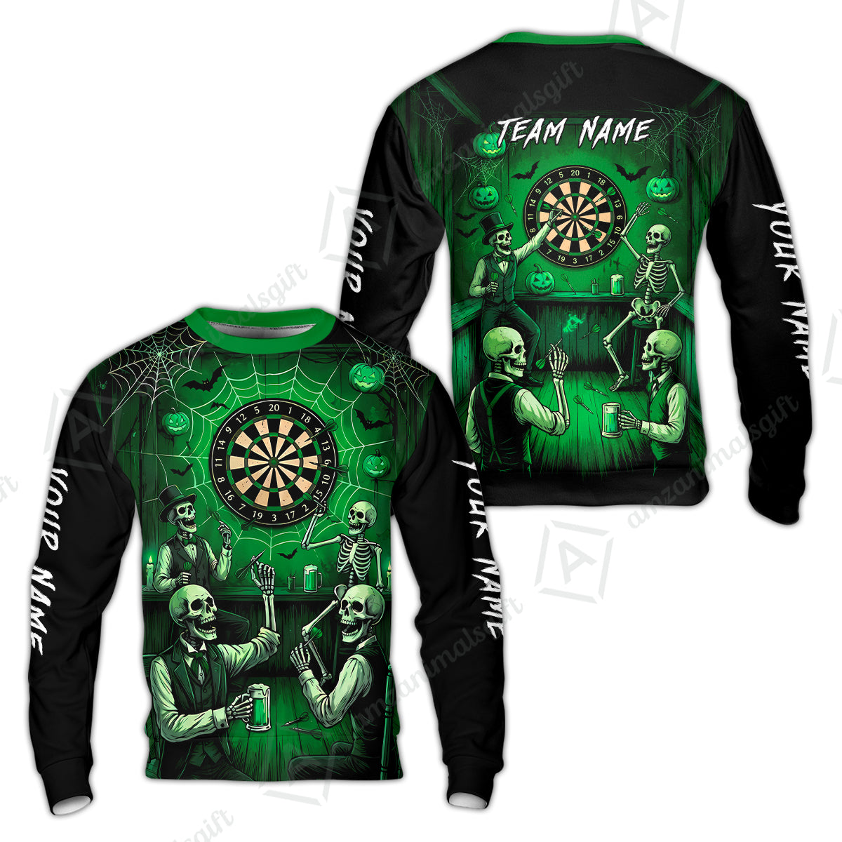 Sweatshirt||Green