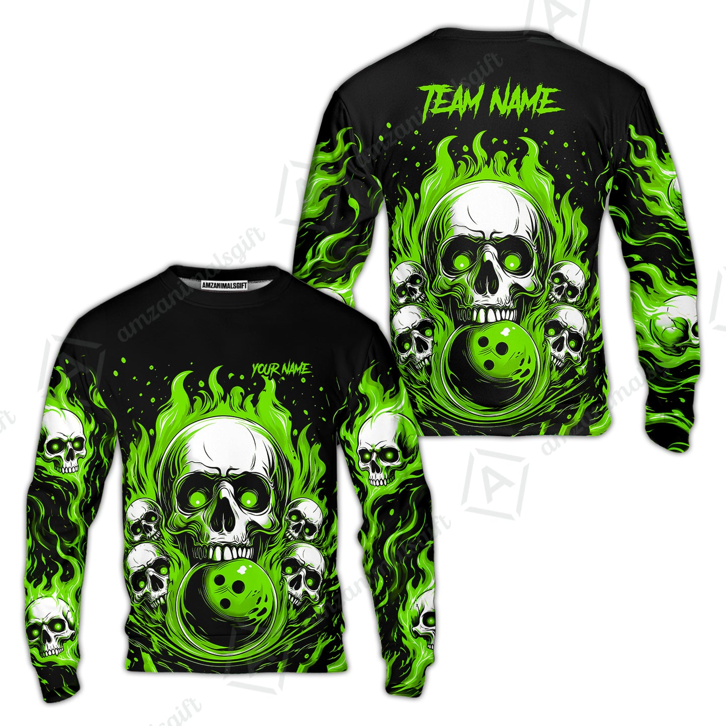 Sweatshirt||Green