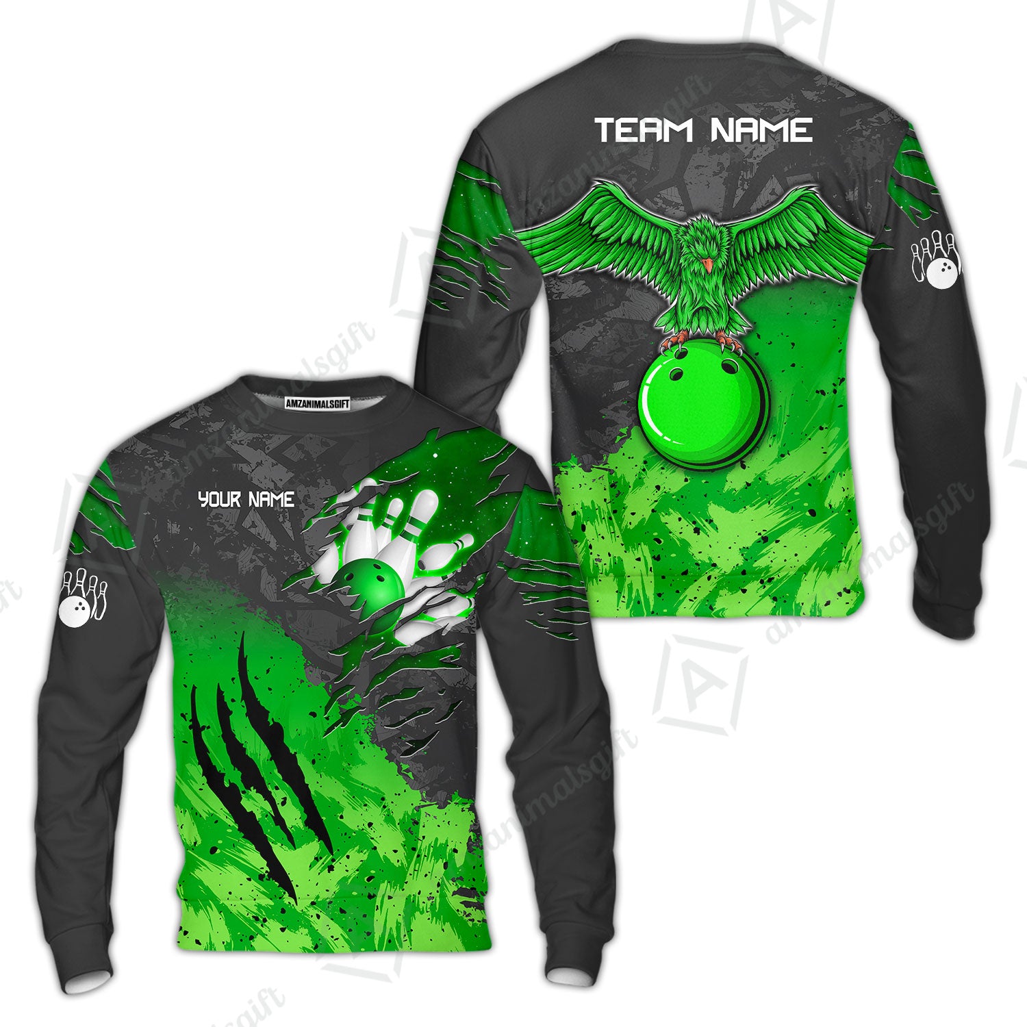 Sweatshirt||Green