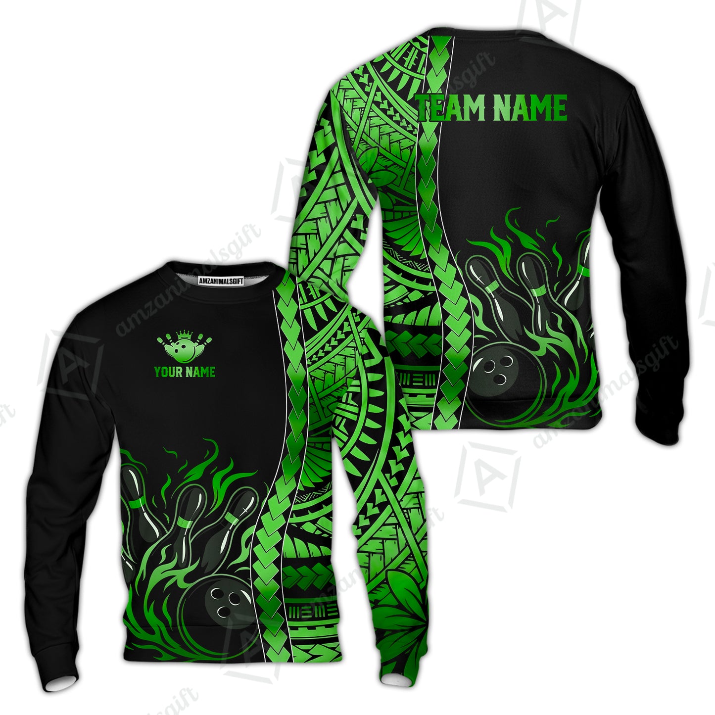 Sweatshirt||Green
