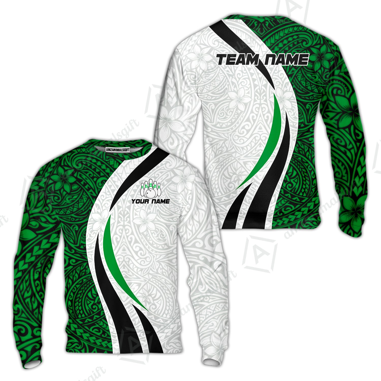 Sweatshirt||Green