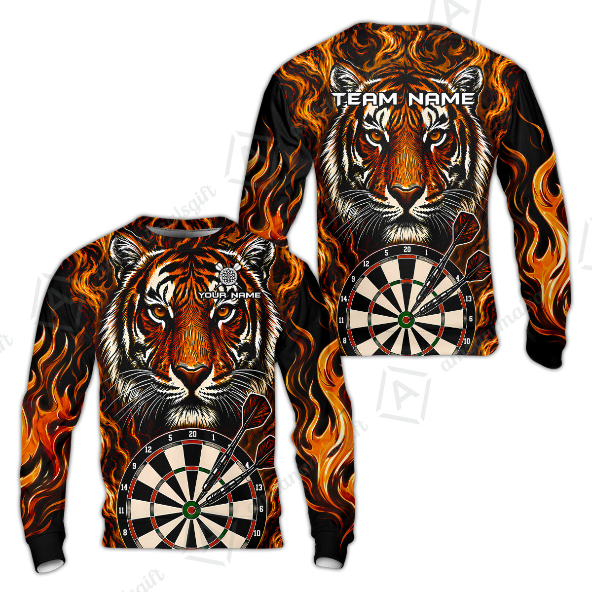 Sweatshirt||Orange