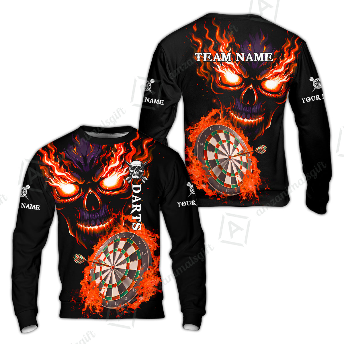 Sweatshirt||Orange
