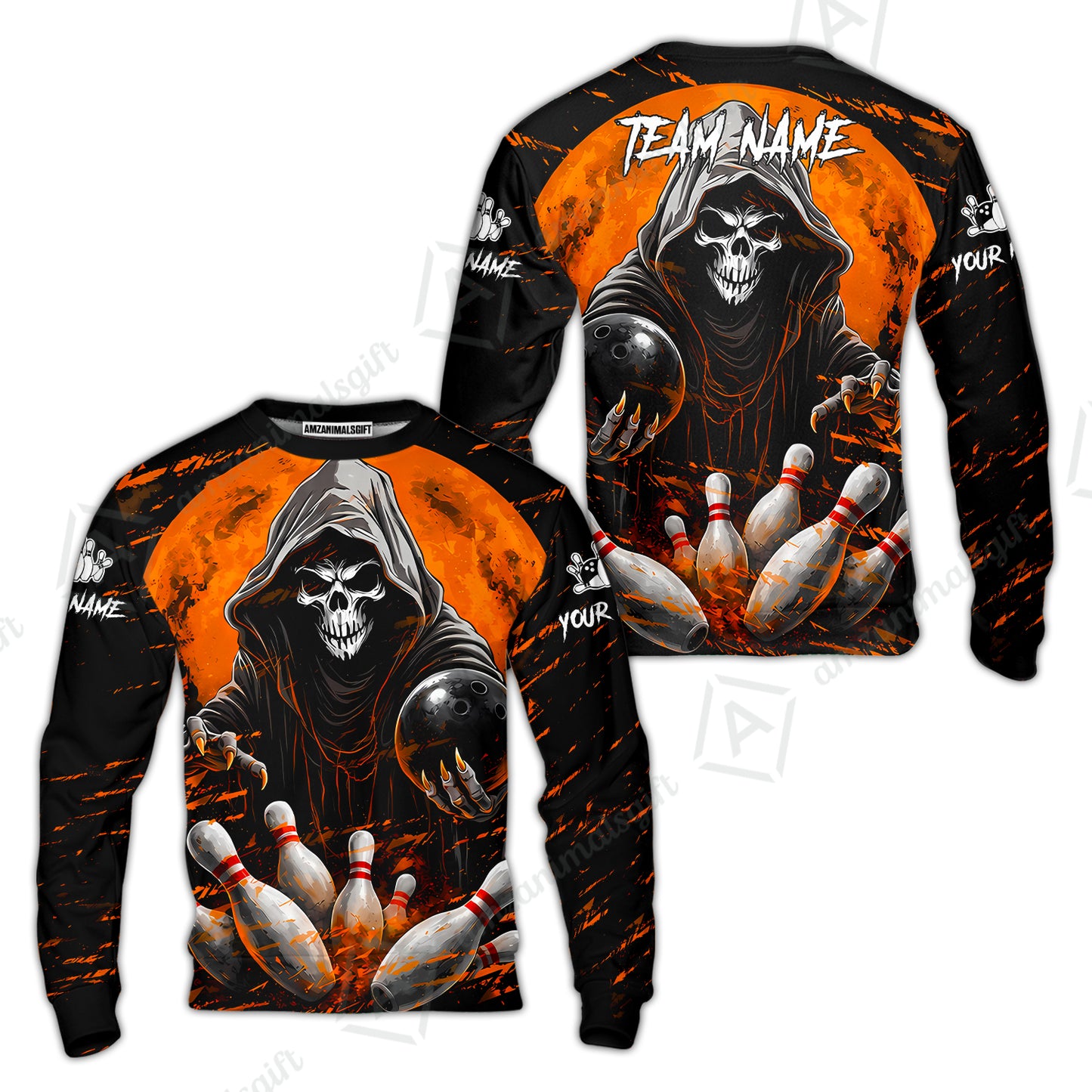 Sweatshirt||Orange