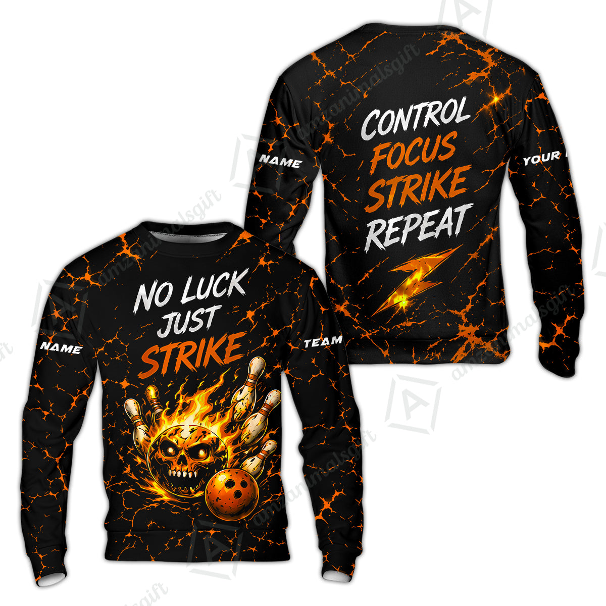 Sweatshirt||Orange