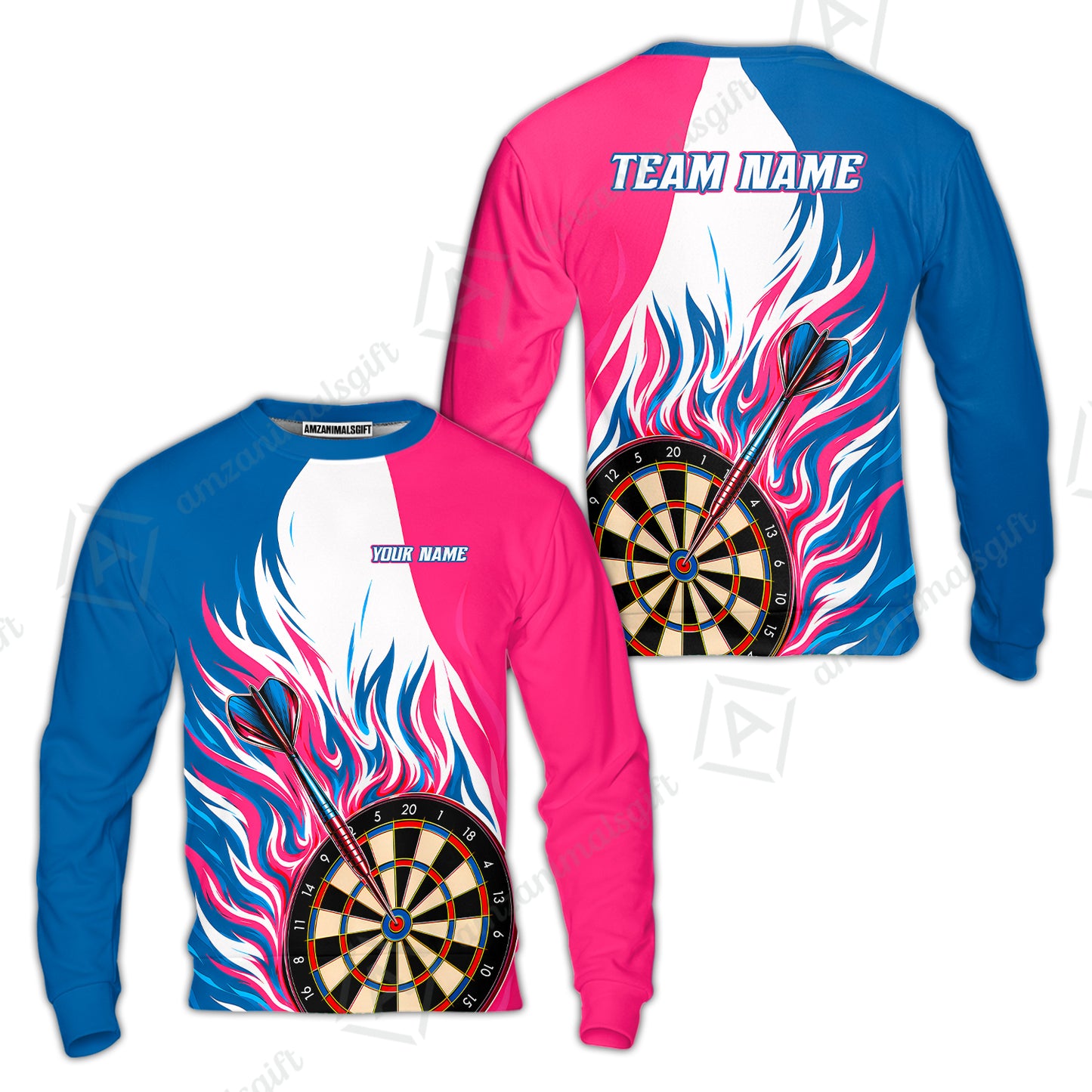 Customized Dynamic Dartboard Speed Swoosh Darts Jersey, Personalized Name And Team Name For Players