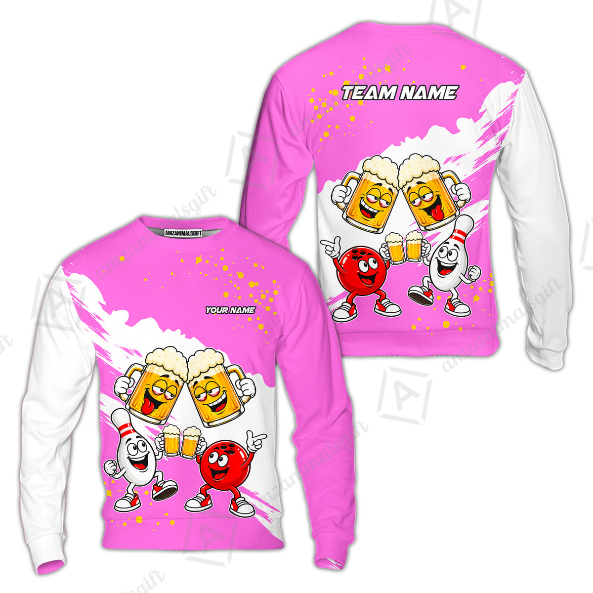 Sweatshirt||Pink