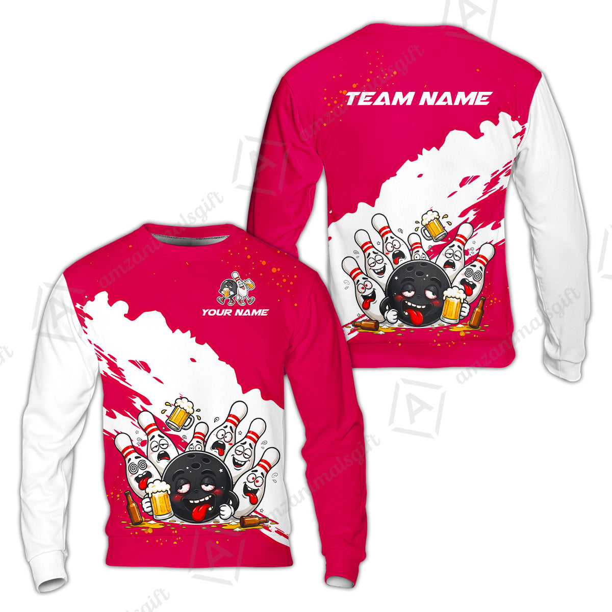 Sweatshirt||Pink
