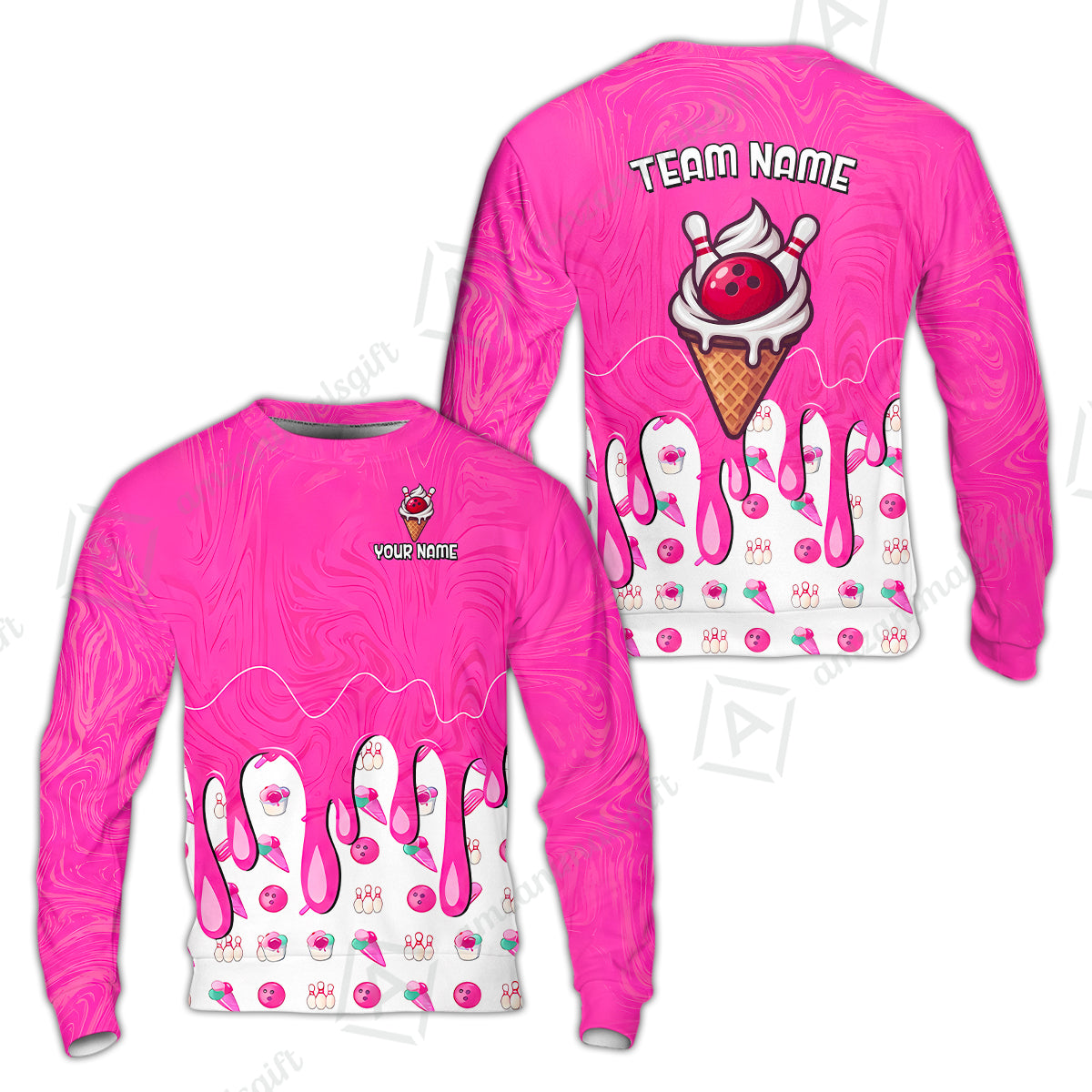 Sweatshirt||Pink