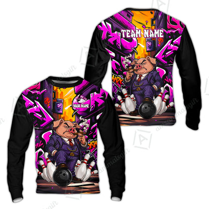 Sweatshirt||Purple