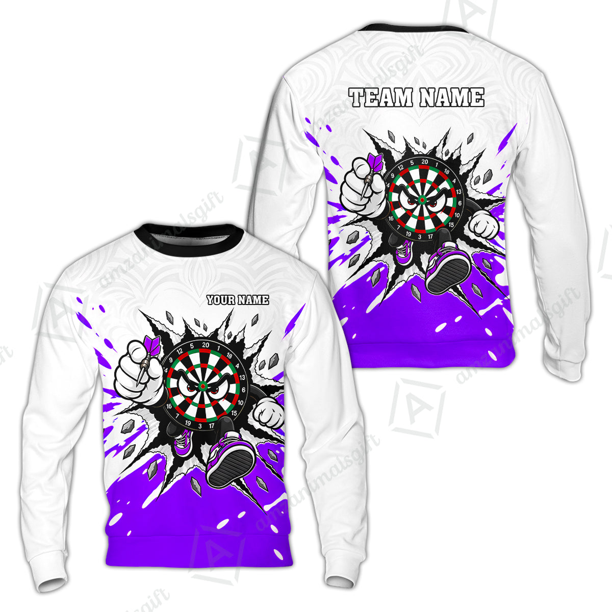 Sweatshirt||Purple