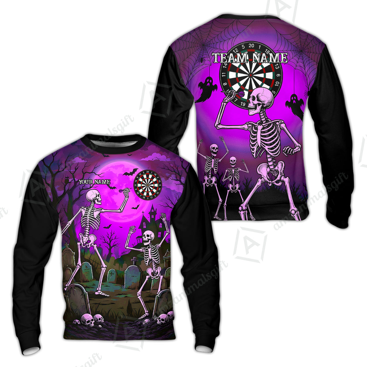 Sweatshirt||Purple