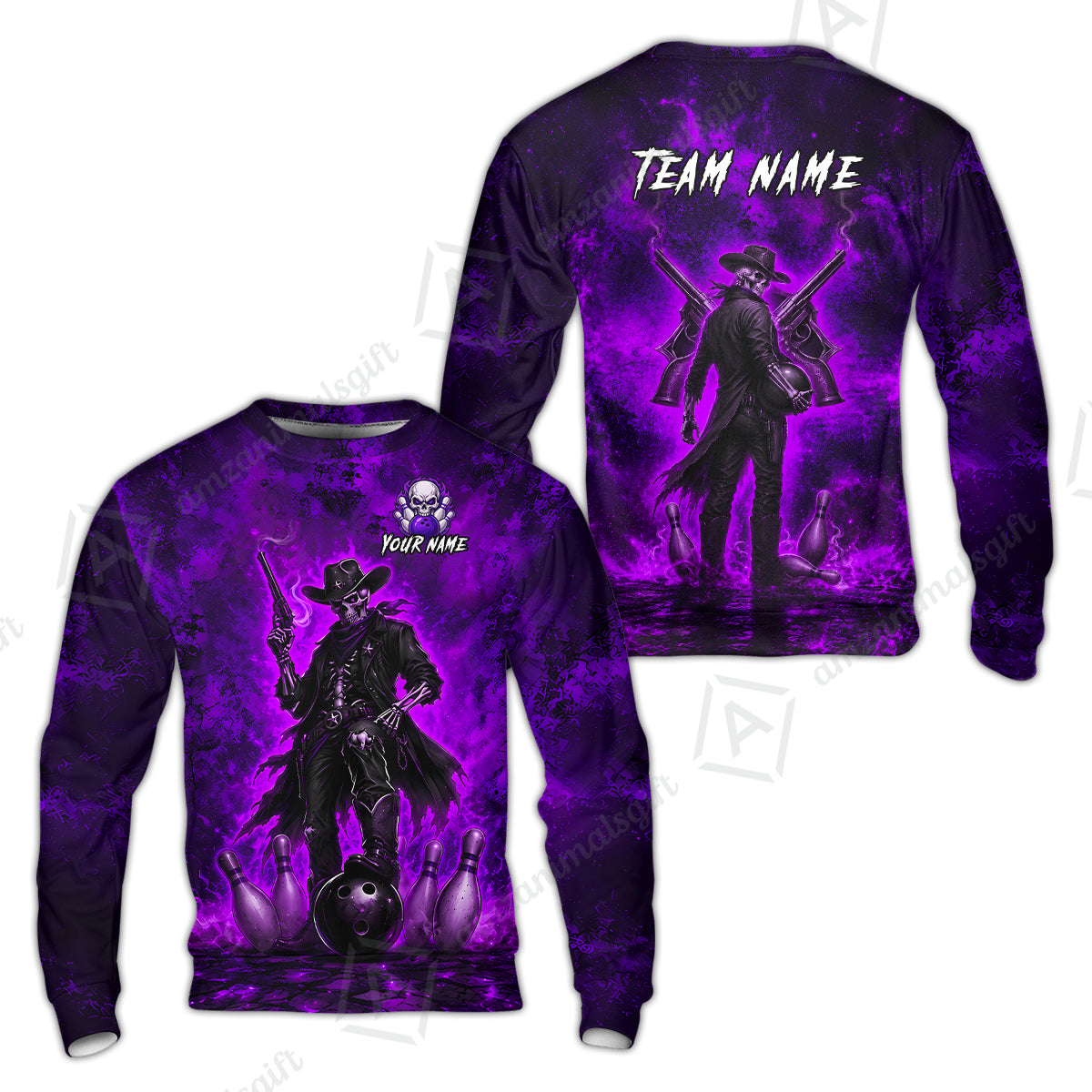 Sweatshirt||Purple