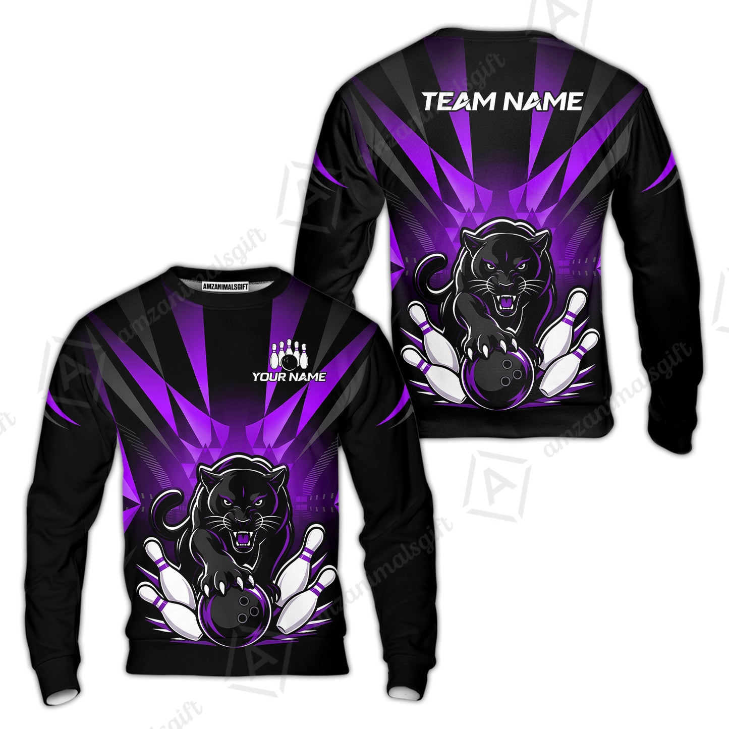 Sweatshirt||Purple