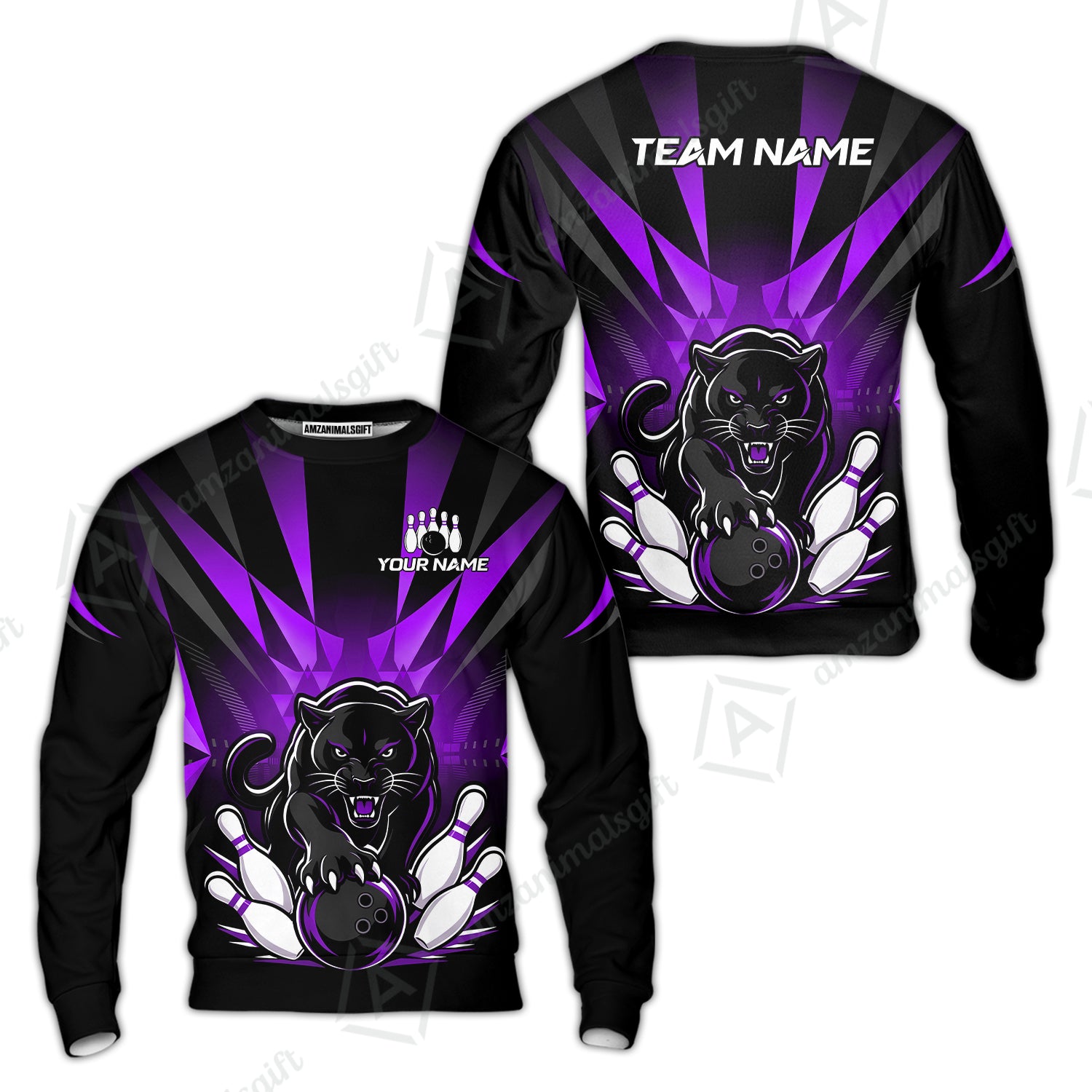 Sweatshirt||Purple