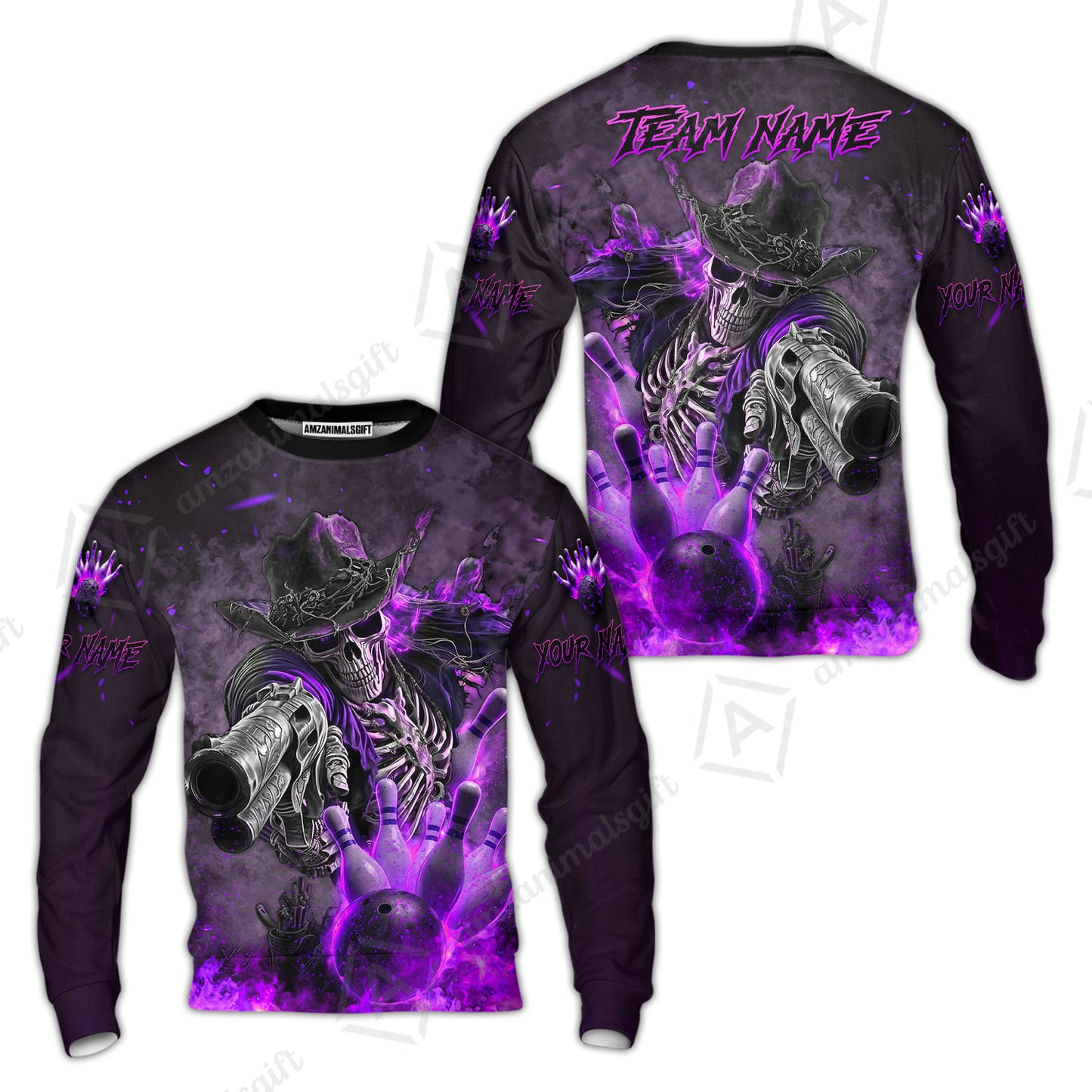 Sweatshirt||Purple