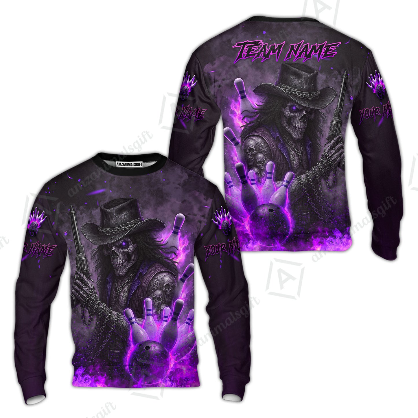 Sweatshirt||Purple