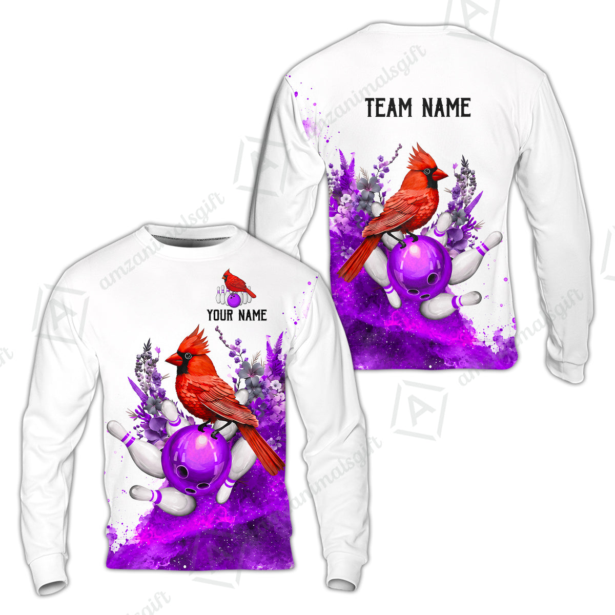Sweatshirt||Purple