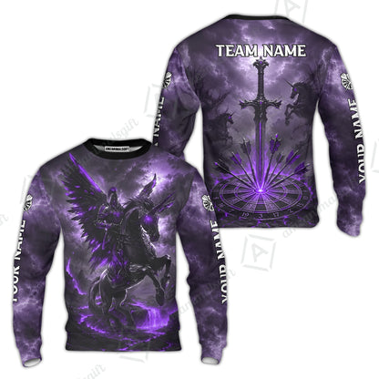 Sweatshirt||Purple