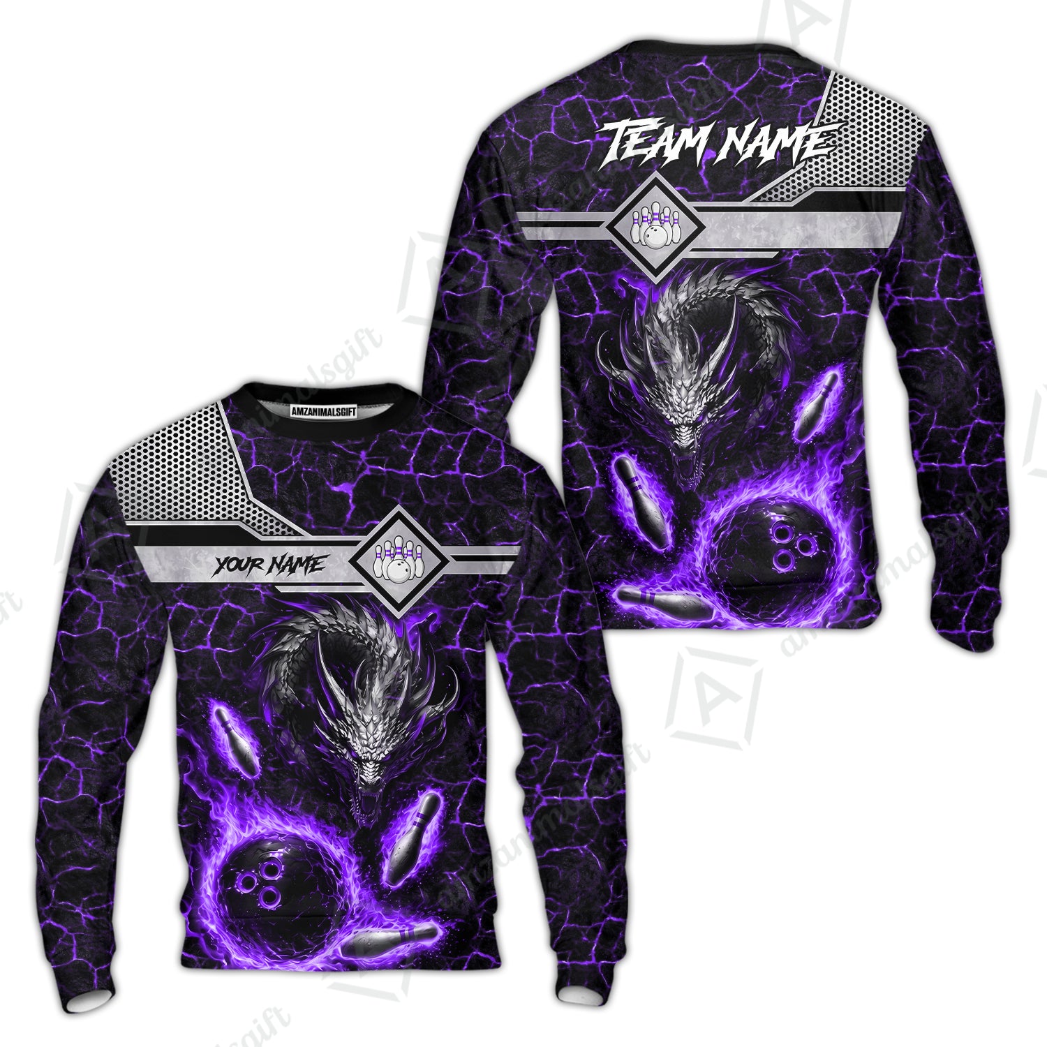 Sweatshirt||Purple