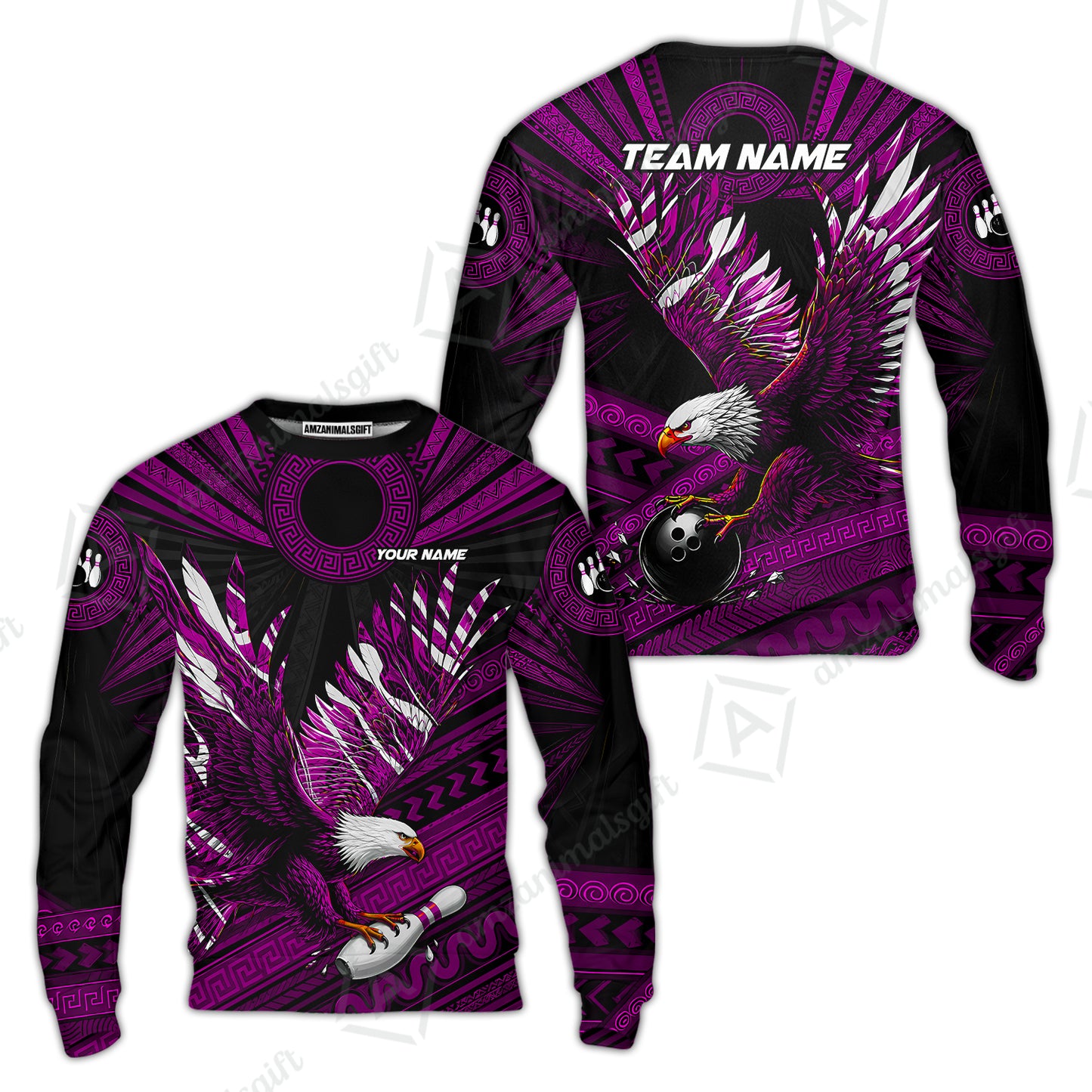 Sweatshirt||Purple
