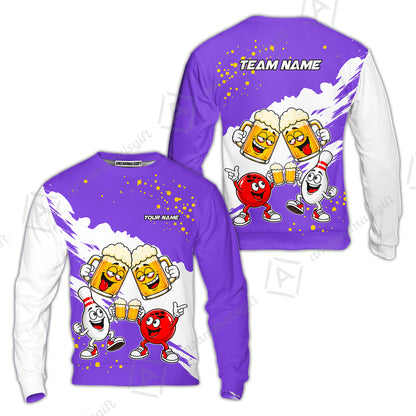 Sweatshirt||Purple