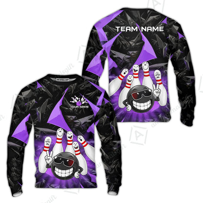 Sweatshirt||Purple
