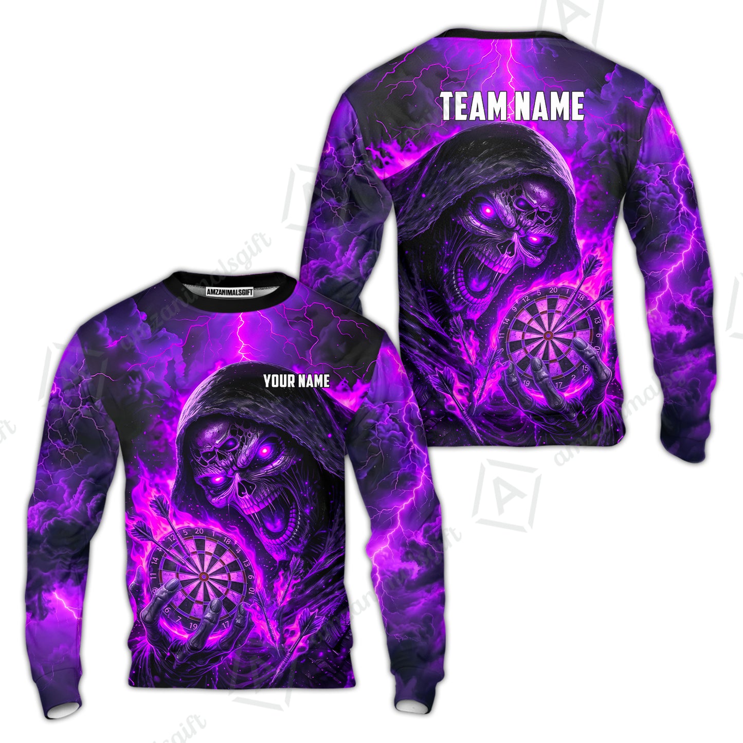 Sweatshirt||Purple