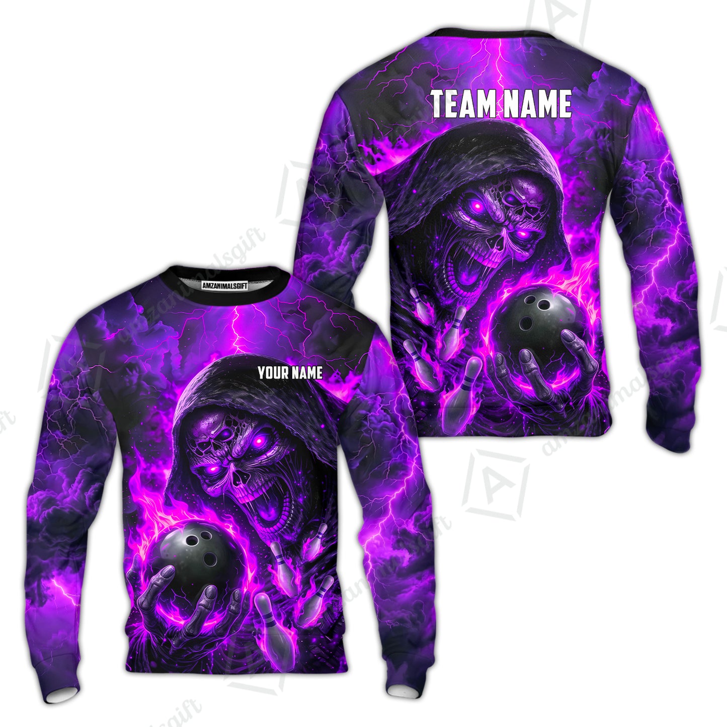 Sweatshirt||Purple