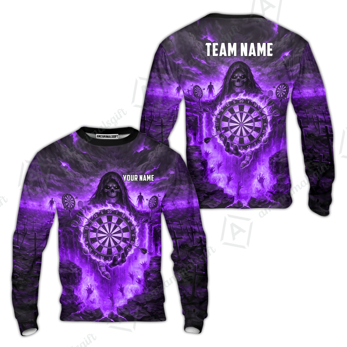 Sweatshirt||Purple