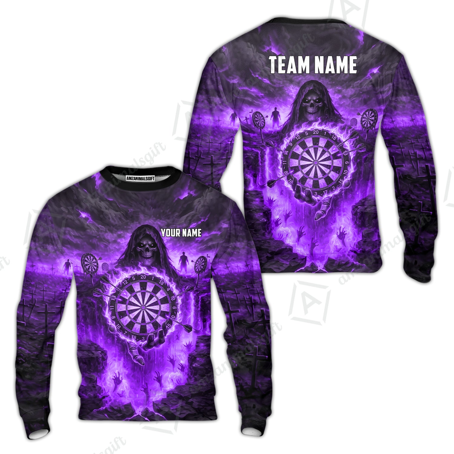 Sweatshirt||Purple