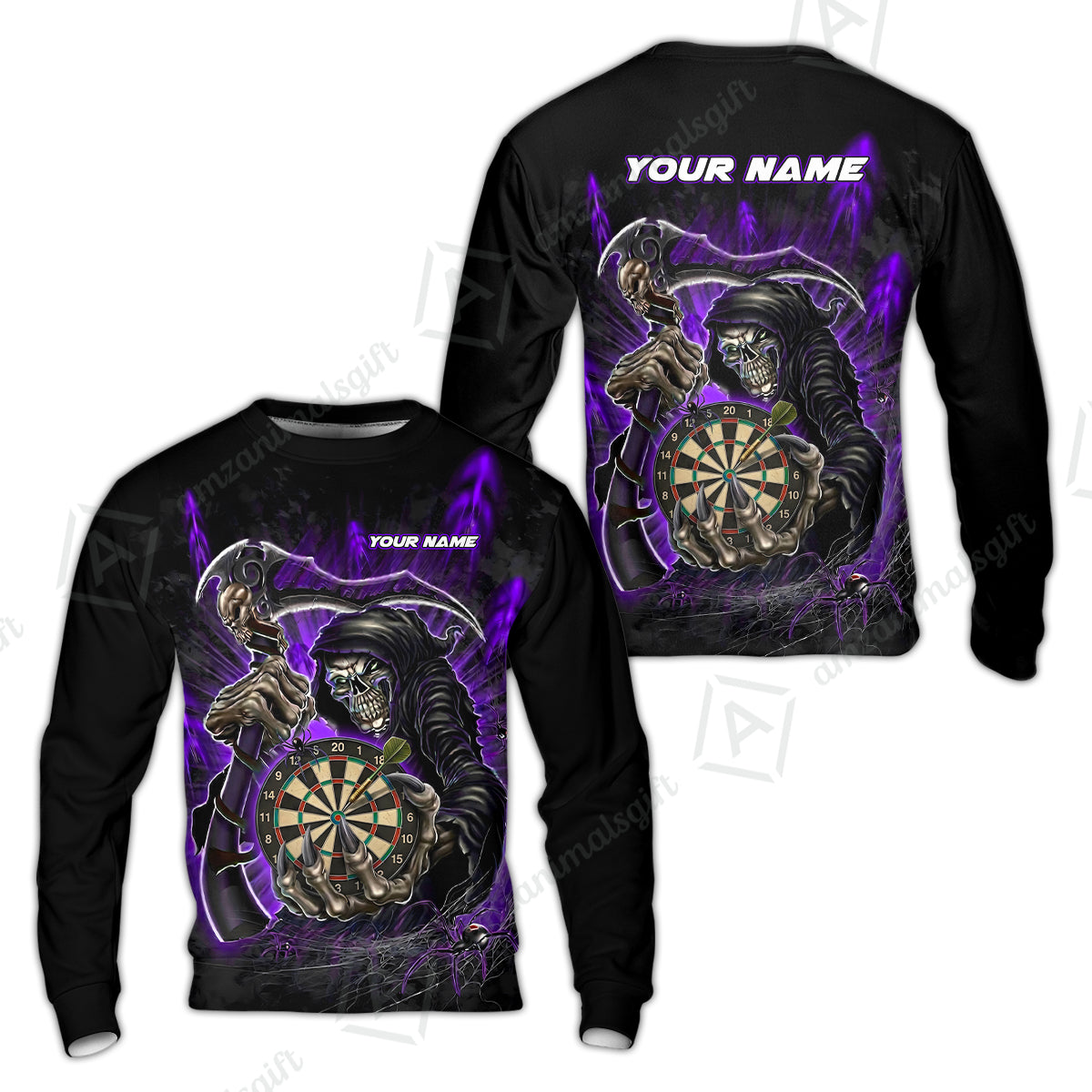 Sweatshirt||Purple