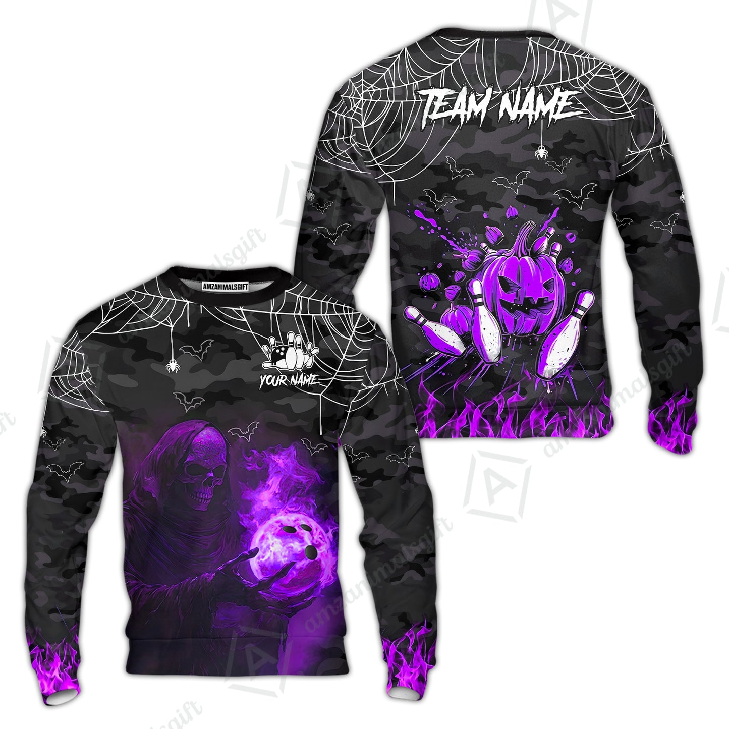 Sweatshirt||Purple