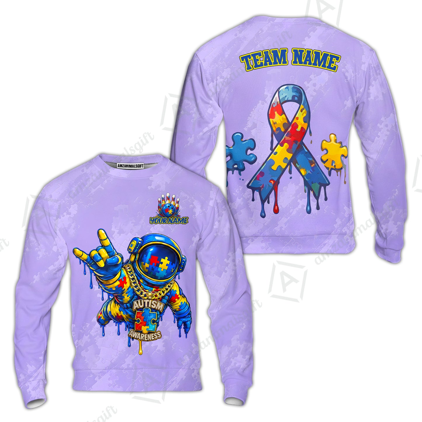 Sweatshirt||Purple