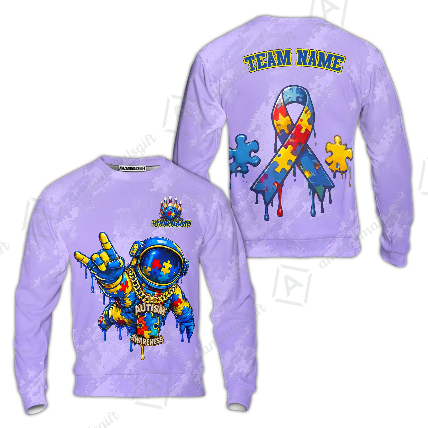 Sweatshirt||Purple