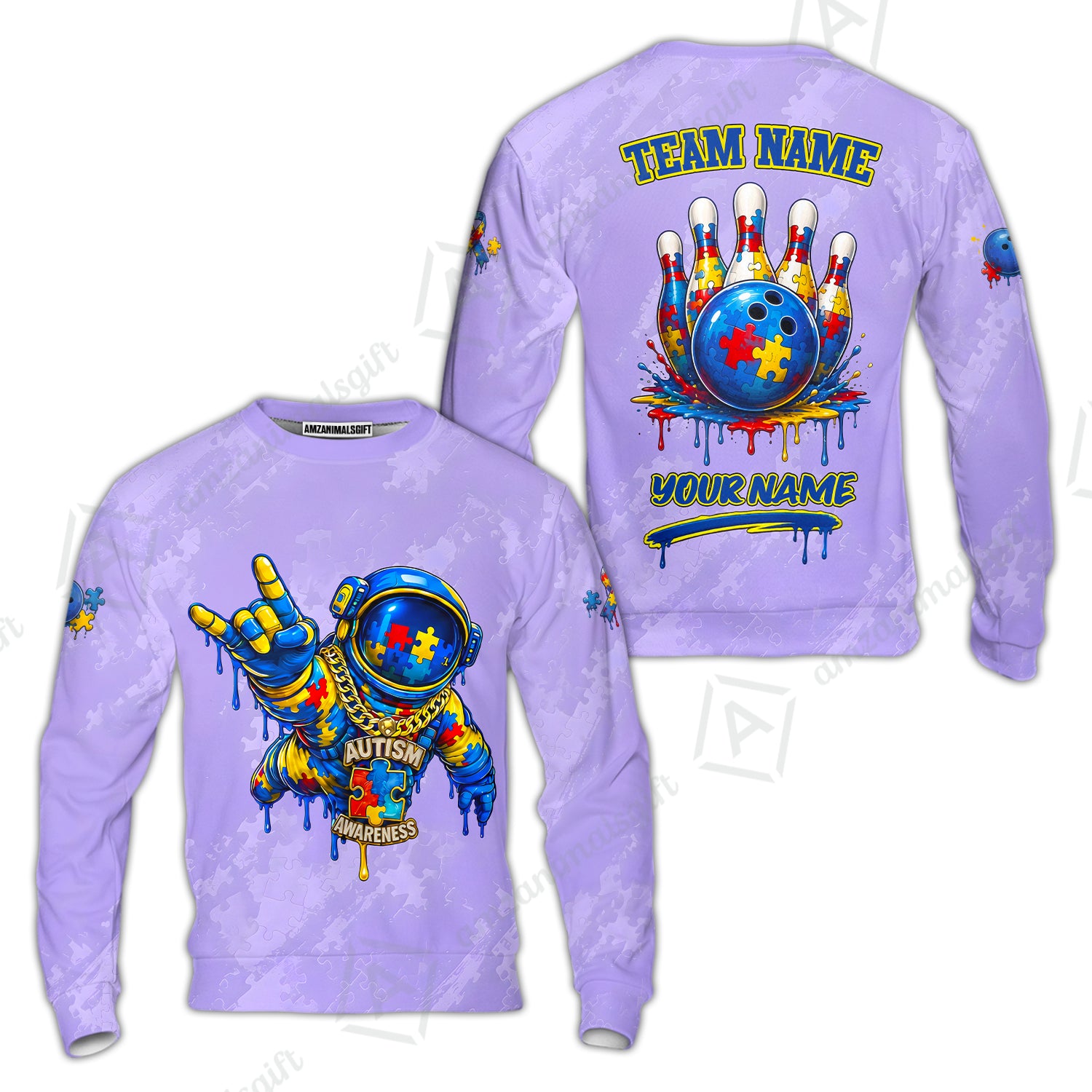Sweatshirt||Purple
